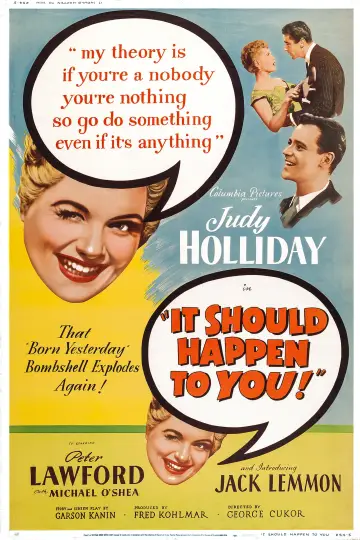 Plakat do filmu "It Should Happen to You" #1870997