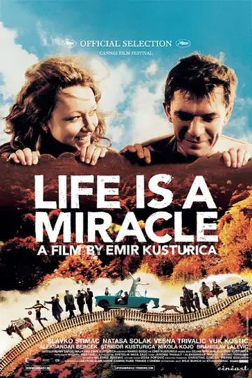 Plakat do filmu "Życie jest cudem" #1854034