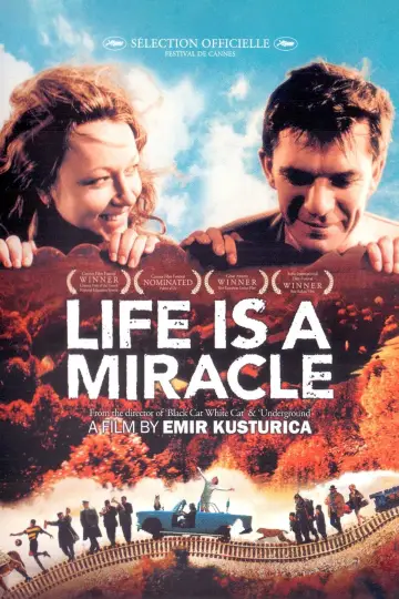 Plakat do filmu "Życie jest cudem" #1854036