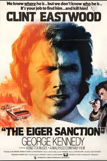 Plakat do filmu "Akcja na Eigerze" #134889