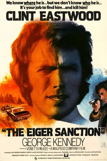Plakat do filmu "Akcja na Eigerze" #134890