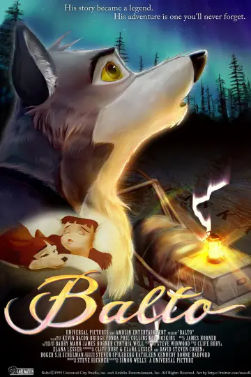 Plakat do filmu "Balto" #874950