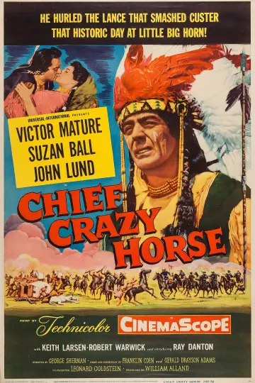 Plakat do filmu "Wódz Szalony Koń" #1852785