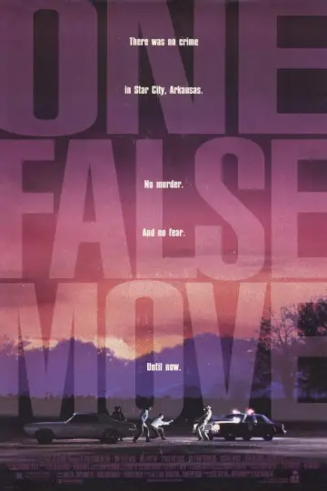 Plakat do filmu "Jeden fałszywy ruch" #1017909