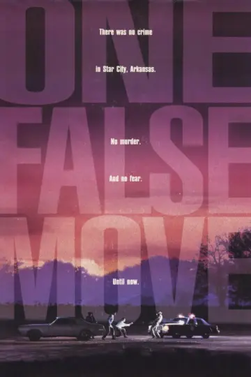Plakat do filmu "Jeden fałszywy ruch" #1017914