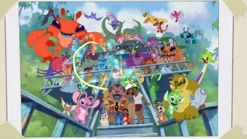 Zasłona do filmu "Leroy i Stich" #1185711