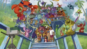 Zasłona do filmu "Leroy i Stich" #281623