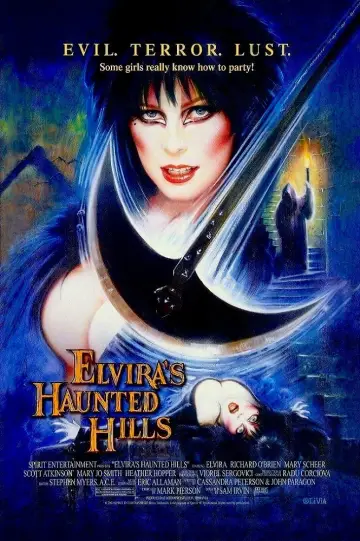 Plakat do filmu "Elvira: Nawiedzone wzrgórza" #1112871