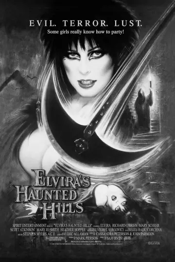 Plakat do filmu "Elvira: Nawiedzone wzrgórza" #1192230