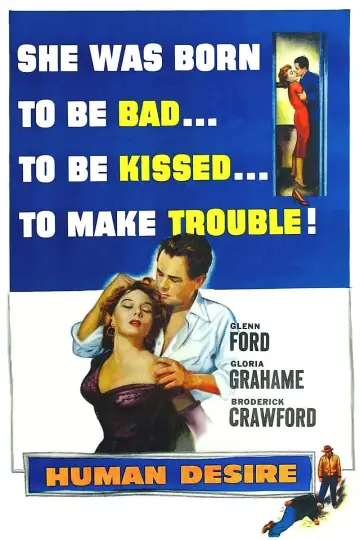Plakat do filmu "Bestia ludzka" #1063766