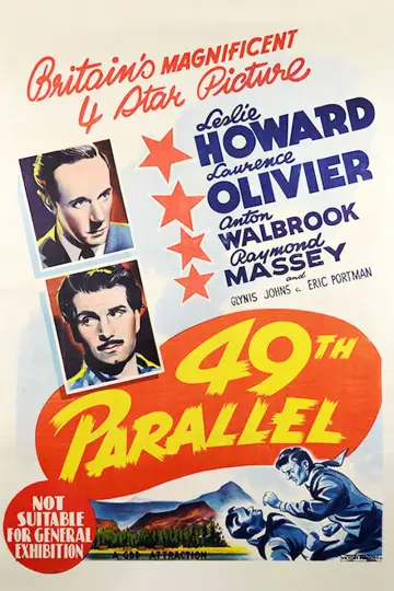 Plakat do filmu "49th Parallel" #1115002