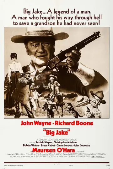 Plakat do filmu "Wielki Jake" #154332