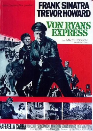 Plakat do filmu "Ekspres Von Ryana" #1011823