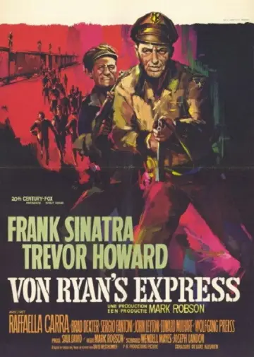 Plakat do filmu "Ekspres Von Ryana" #1011825