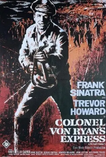 Plakat do filmu "Ekspres Von Ryana" #1011827