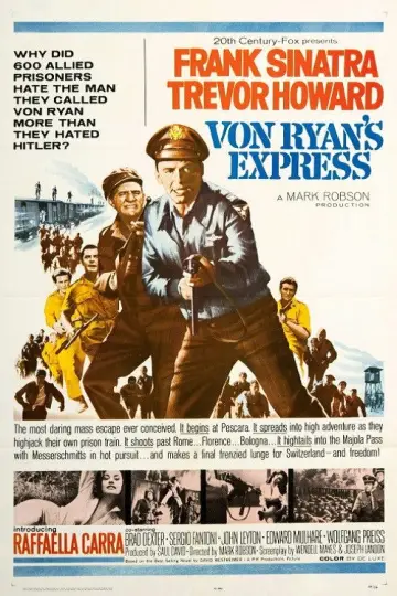 Plakat do filmu "Ekspres Von Ryana" #1011828