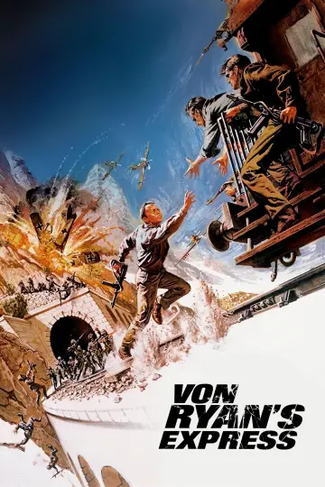 Plakat do filmu "Ekspres Von Ryana" #147895