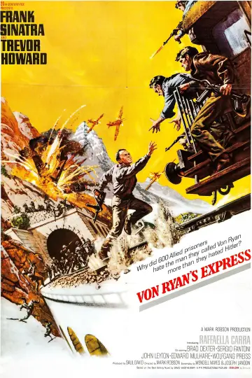 Plakat do filmu "Ekspres Von Ryana" #147897