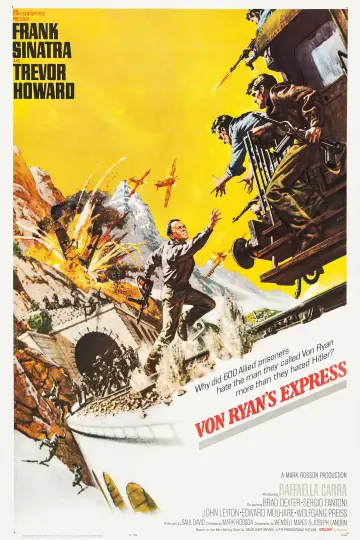 Plakat do filmu "Ekspres Von Ryana" #1633514