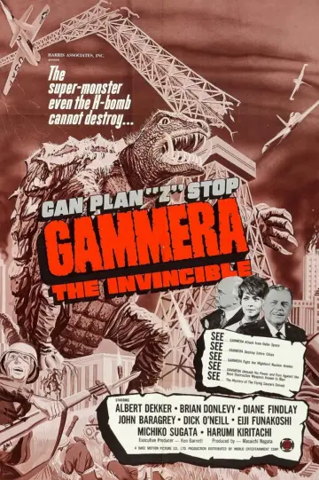 Plakat do filmu "大怪獣ガメラ" #1087111