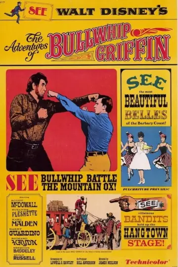 Plakat do filmu "The Adventures of Bullwhip Griffin" #1201068
