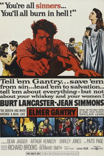 Plakat do filmu "Elmer Gantry" #659411