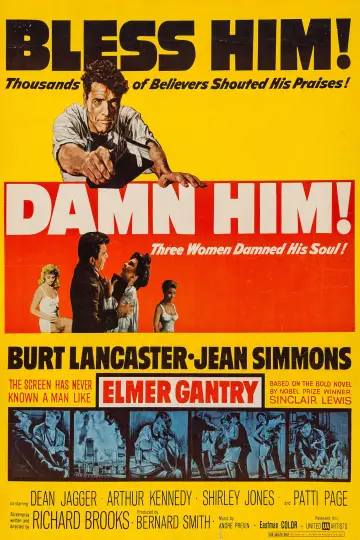 Plakat do filmu "Elmer Gantry" #659412