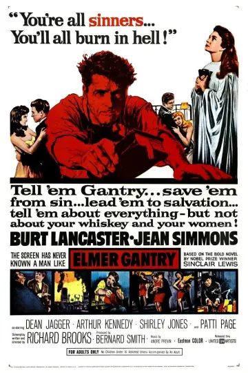 Plakat do filmu "Elmer Gantry" #659417