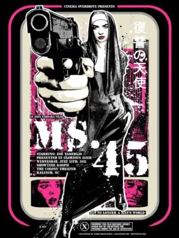 Plakat do filmu "Kaliber 45" #136786