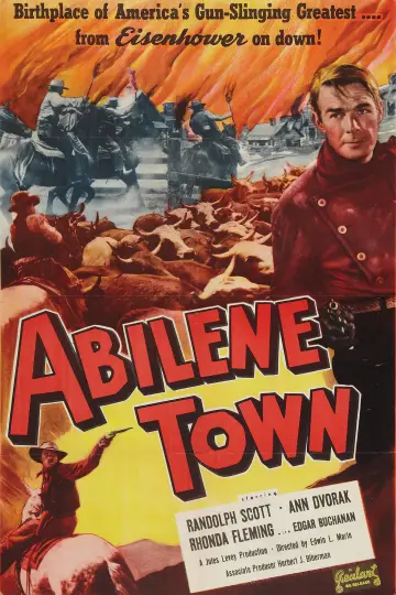 Plakat do filmu "Abilene Town" #709079