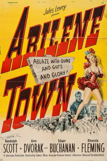 Plakat do filmu "Abilene Town" #709080