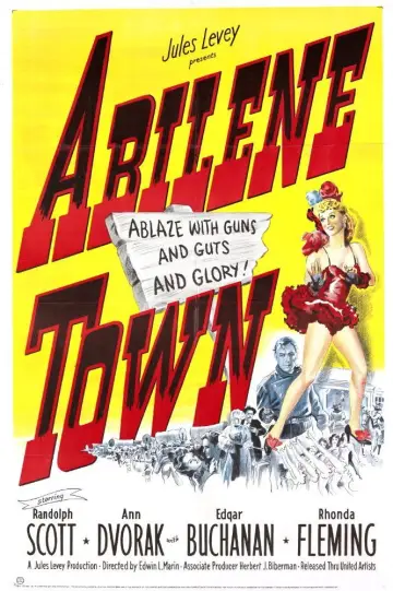 Plakat do filmu "Abilene Town" #709084