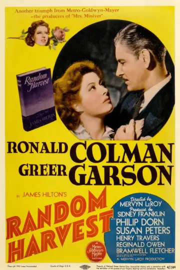 Plakat do filmu "Random Harvest" #1127138