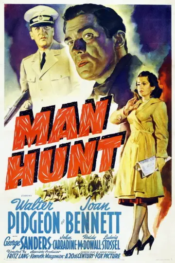 Plakat do filmu "Man Hunt" #1111611
