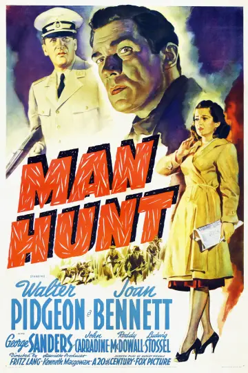 Plakat do filmu "Man Hunt" #1111615