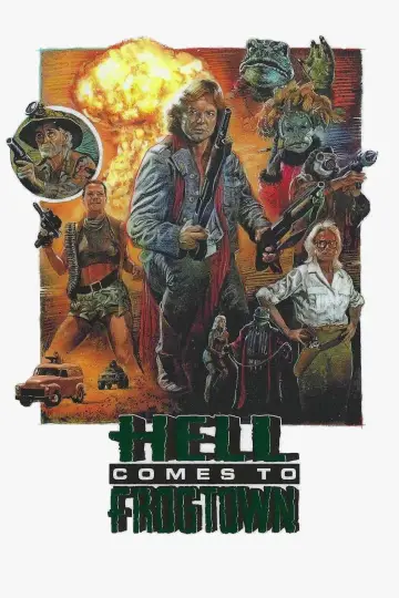 Plakat do filmu "Miasto żab" #1077214