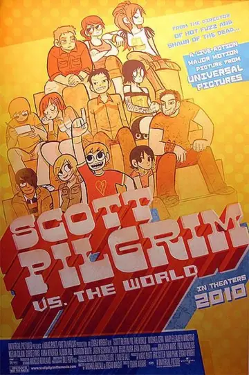 Plakat do filmu "Scott Pilgrim kontra świat" #1798233