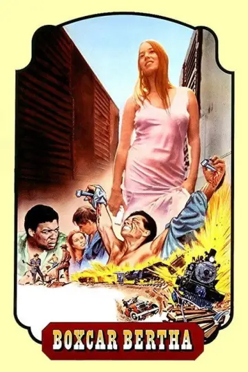 Plakat do filmu "Wagon towarowy Bertha" #1053796