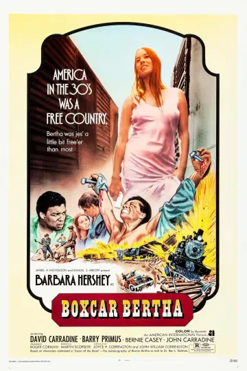 Plakat do filmu "Wagon towarowy Bertha" #1053798