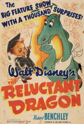 Plakat do filmu "O smoku, który nie chciał walczyć" #1021930