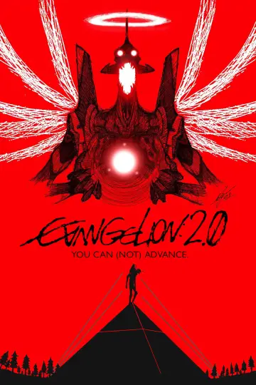 Plakat do filmu "Evangelion: 2.22 (Nie) możesz iść naprzód." #186524
