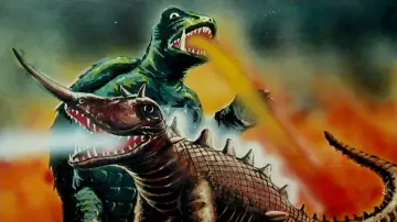 Zasłona do filmu "大怪獣決闘 ガメラ対バルゴン" #433937