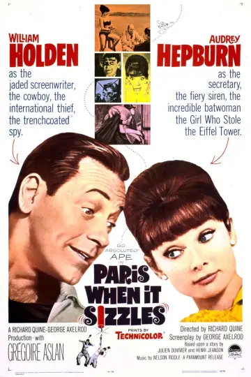 Plakat do filmu "Paris When It Sizzles" #351860