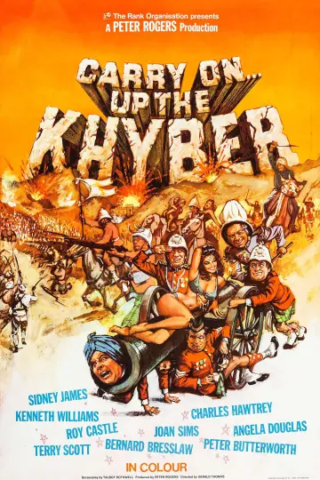 Plakat do filmu "Cała naprzód: Awantura w Khyberze" #1109881