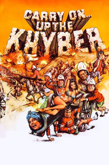 Plakat do filmu "Cała naprzód: Awantura w Khyberze" #1109882