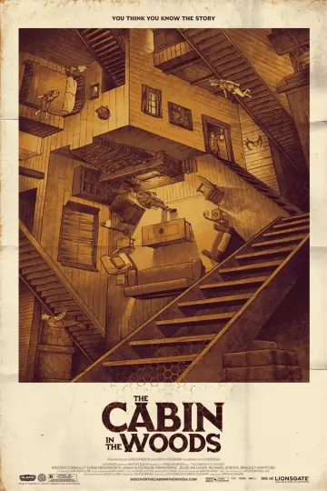 Plakat do filmu "Dom w głębi lasu" #48817