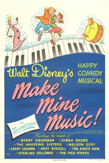 Plakat do filmu "Make Mine Music" #363959