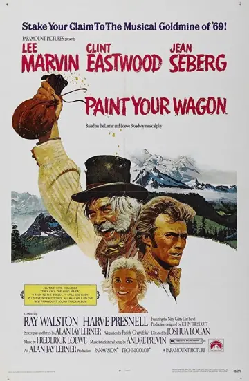 Plakat do filmu "Pomaluj Swój Wóz" #1023165