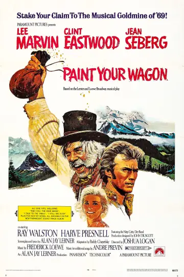 Plakat do filmu "Pomaluj Swój Wóz" #1023166