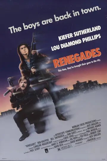 Plakat do filmu "Renegaci" #1871030